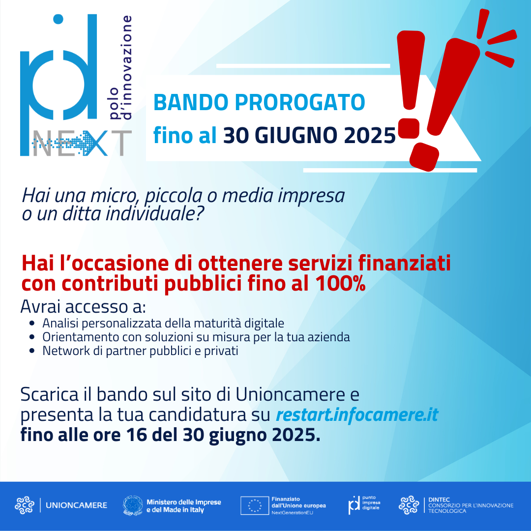 PID-NEXT PROROGA BANDO